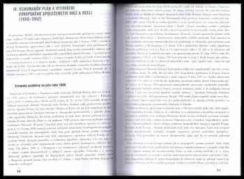 Pierre Gerbet: Budování Evropy