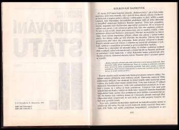 Ferdinand Peroutka: Budování státu