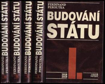 Ferdinand Peroutka: Budování státu