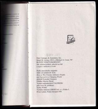 Dale Carnegie: Buďte vůdčí osobnost!