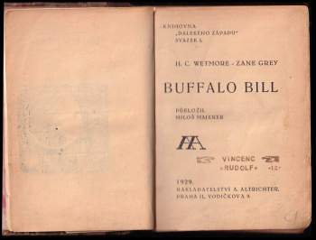 Zane Grey: Buffalo Bill