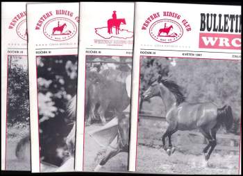 Bulletin Western Riding Club, NEKOMPLETNÍ ROČNÍK III., Čísla 1, 2, 3, 6