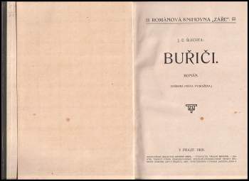 Jan Emil Šlechta: Buřiči