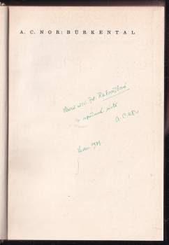 A. C Nor: Bürkental