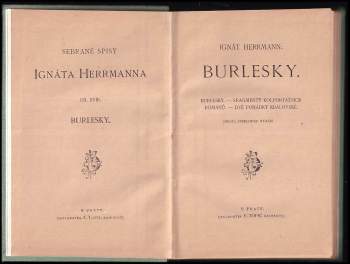 Ignát Herrmann: Burlesky