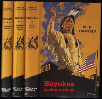 Buyukas 1 - 3 KOMPLET - Zločin a vzdor + Poslední válečná stezka + Vyhaslé slunce