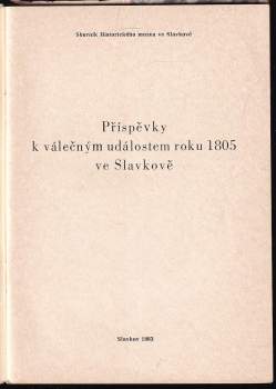 Byla vojna u Slavkova