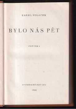 Karel Poláček: Bylo nás pět