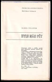 Karel Poláček: Bylo nás pět