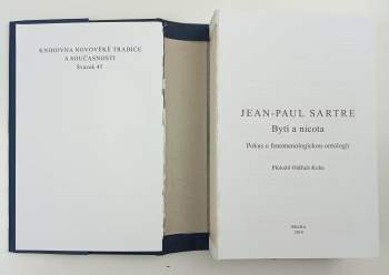 Jean-Paul Sartre: Bytí a nicota