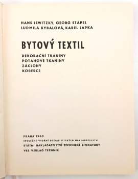 Ludmila Kybalová: Bytový textil