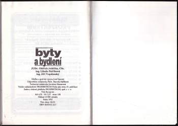 Oldřich Jehlička: Byty a bydlení