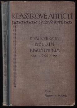C. Sallusti Crispi Bellum Iugurthinum