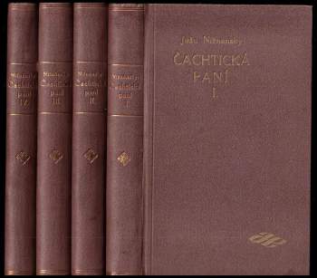 Jozef Nižnánsky: Čachtická paní 1 - 4 - KOMPLET