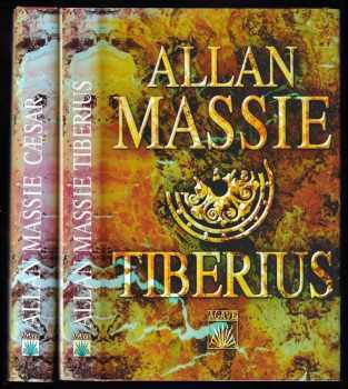 2x Allan Massie - Tiberius + Caesar