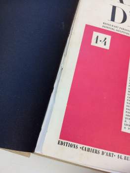Pablo Picasso: Revue Cahiers d'Art 9. Annee. N° 1-10. ROČNÍK IX. 1934