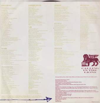 The Venetians: Calling In The Lions