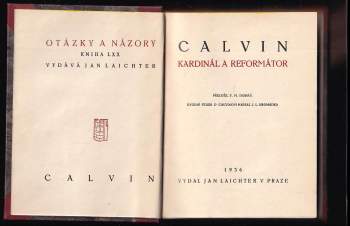 Jan Kalvín: Calvin kardinál a reformátor