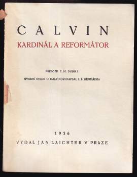 Jan Kalvín: Calvin