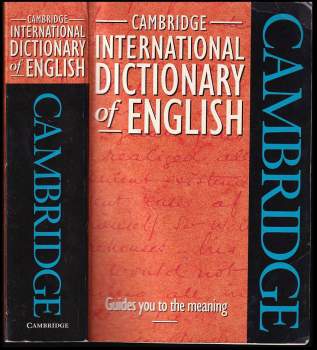 Cambridge International Dictionary of English