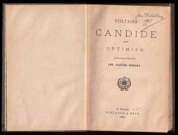 Candide, aneb, Optimism