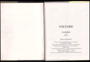 Voltaire: Candide neboli optimismus