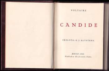 Voltaire: Candide