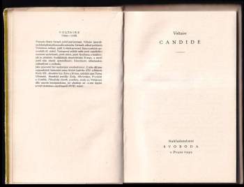 Voltaire: Candide
