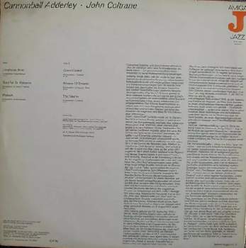 The Cannonball Adderley Quintet: Cannonball Adderley - John Coltrane