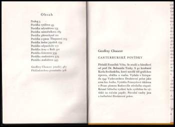 Geoffrey Chaucer: Canterburské povídky