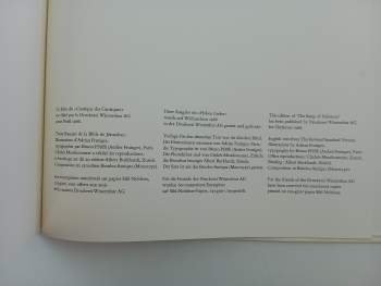 Cantique de Cantiques des Salomon, Das Hohe Lied Salomos, The Song of Songs which is Solomon's