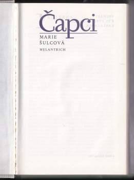 Marie Šulcová: Čapci