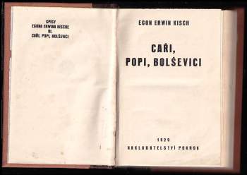 Egon Erwin Kisch: Caři, popi, bolševici