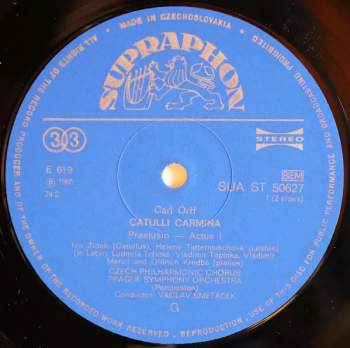 The Prague Symphony Orchestra: Carl Orff - Catulli Carmina