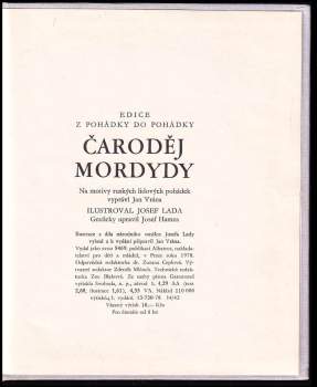Jan Vrána: Čaroděj Mordydy