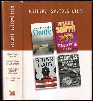 James Patterson: Nejlepší světové čtení : Deník + Řeka bohu 3 - Čaroděj + S tichým souhlasem + Útěk do samoty