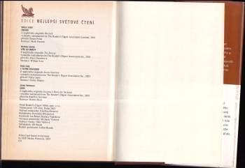 James Patterson: Nejlepší světové čtení : Deník + Řeka bohu 3 - Čaroděj + S tichým souhlasem + Útěk do samoty