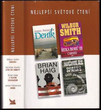 Nejlepší světové čtení : Deník + Řeka bohu 3 - Čaroděj + S tichým souhlasem + Útěk do samoty
