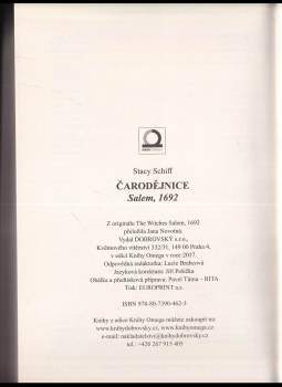 Stacy Schiff: Čarodějnice