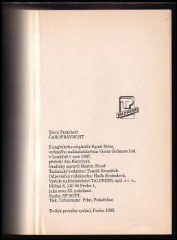 Terry Pratchett: Čaroprávnost