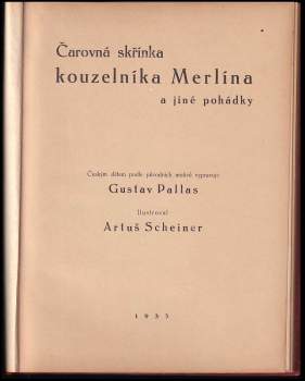 Gustav Pallas: Čarovná skřínka kouzelníka Merlína a jiné pohádky