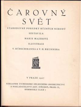 Marie Majerová: Čarovný svět