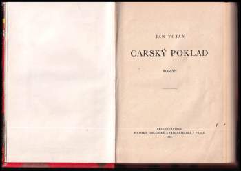 Jan Vojan: Carský poklad