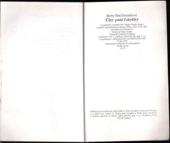 Betty MacDonald: Čáry paní Láryfáry