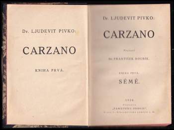 Ljudevit Pivko: Carzano