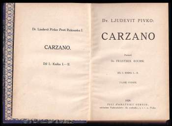 Ljudevit Pivko: Carzano