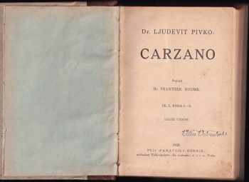 Ljudevit Pivko: Carzano