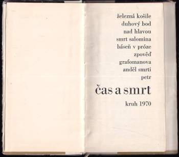Jakub Arbes: Čas a smrt