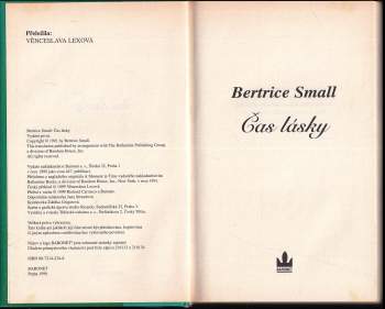 Bertrice Small: Čas lásky