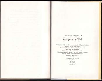 Jarmila Dědková: Čas pampelišek
